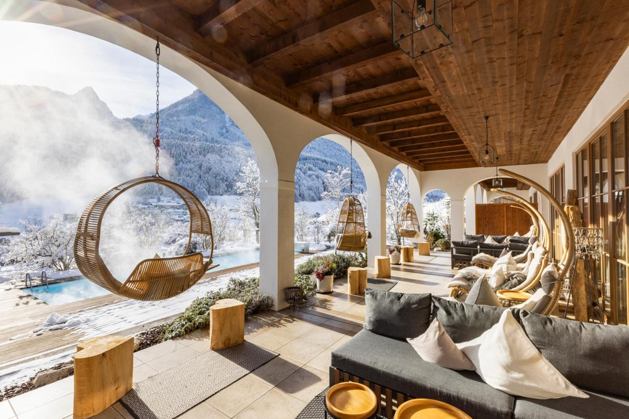 Berghotel Rehlegg 람사우 외부 사진